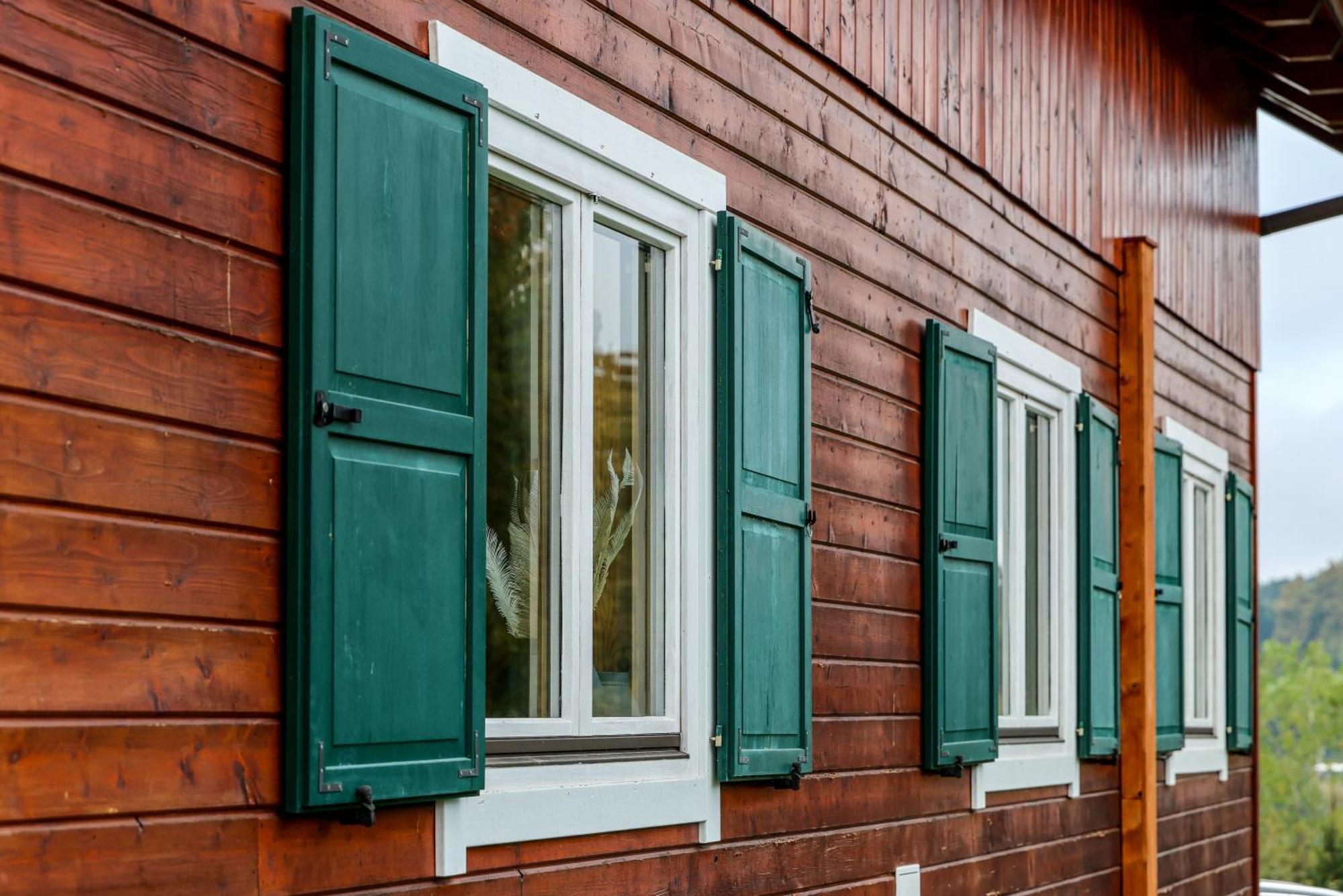 Vila Gemuetliches Holzhaus In Gamlitz Exteriér fotografie