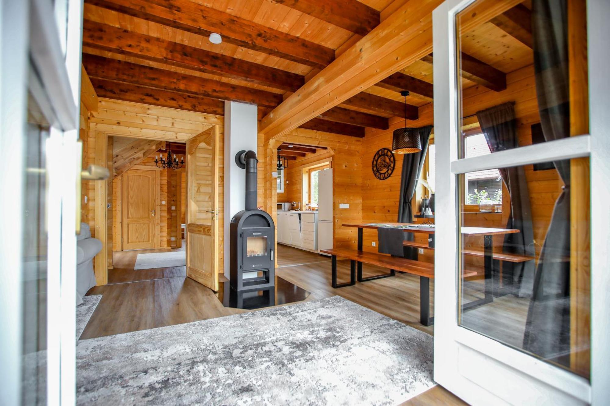 Vila Gemuetliches Holzhaus In Gamlitz Exteriér fotografie