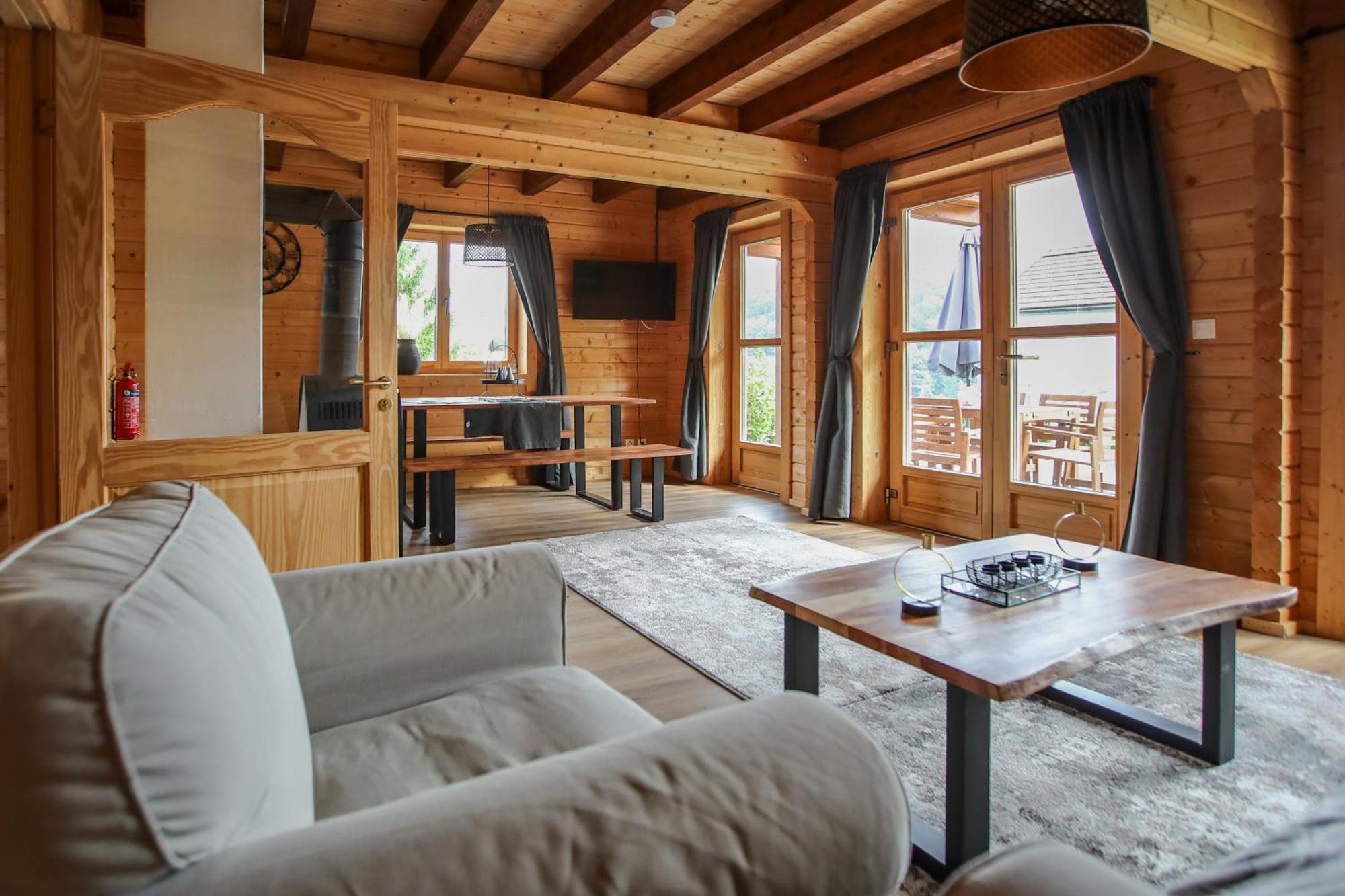 Vila Gemuetliches Holzhaus In Gamlitz Exteriér fotografie